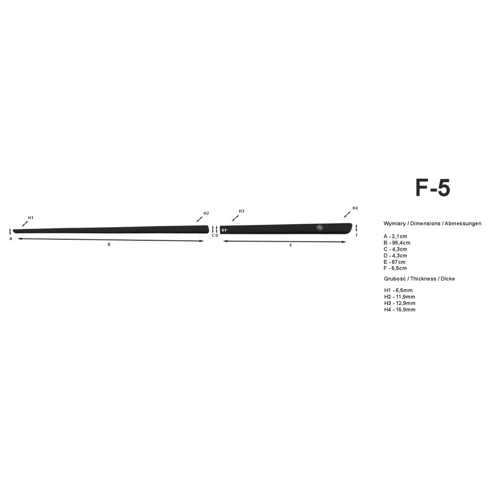 Baguettes de protection de portières spécifiques - Overflat